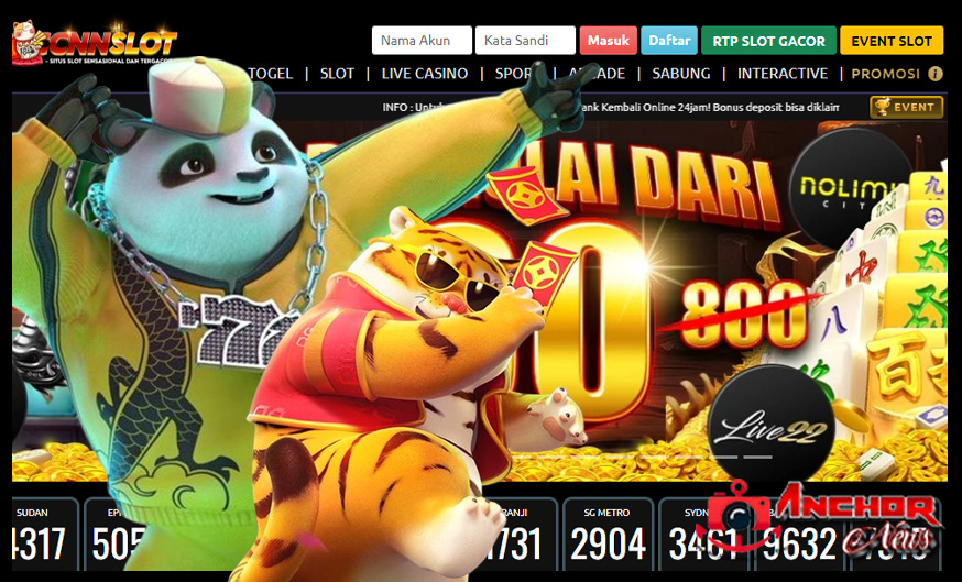 cara login situs slot gacor cnnslot menggunakan link alternatif