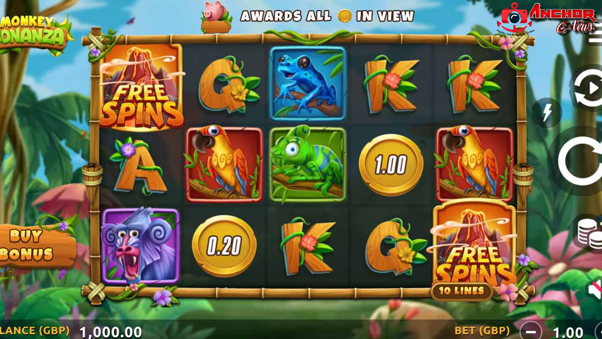 Bonus & Jackpot Menggiurkan di Slot Monkey Bonanza Terbaru