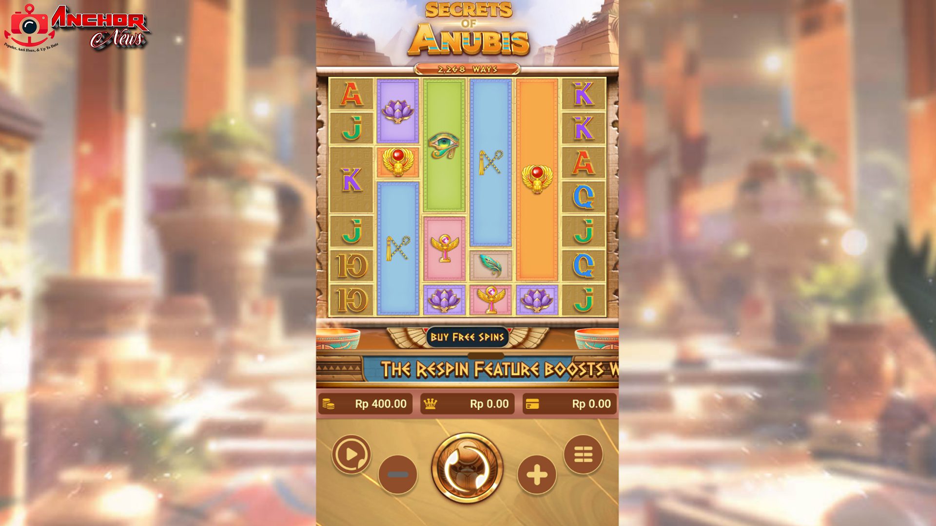 Rtp8000 Buka Kunci Kejutan Penuh Game Secrets Of Anubis