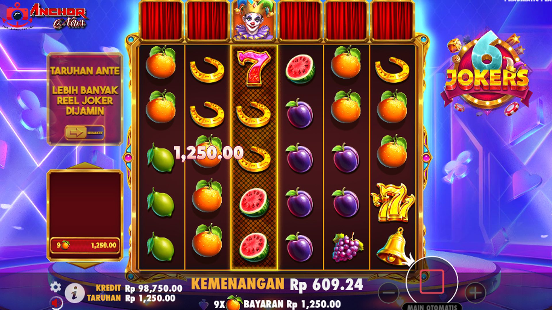 Ruby8000 Buka-bukaan: Trik Main 6 Jokers yang Bikin Auto Cuan