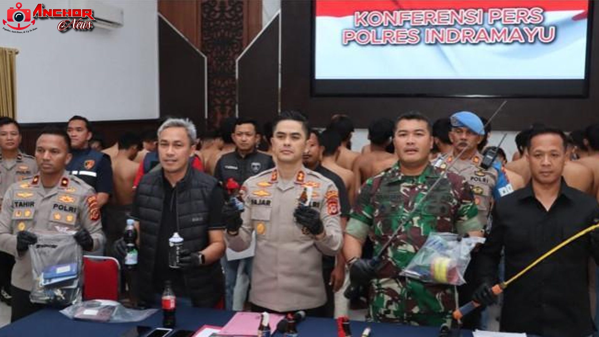 Indramayu: 58 Orang Ditahan Polisi Saat Hendak Masuk Demo