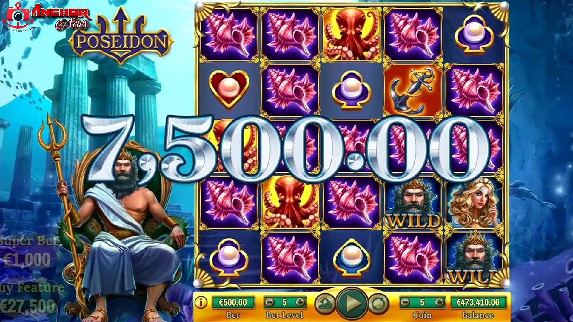 Review 5 Keunggulan Slot Online Poseidon yang Ada di Cnnslot