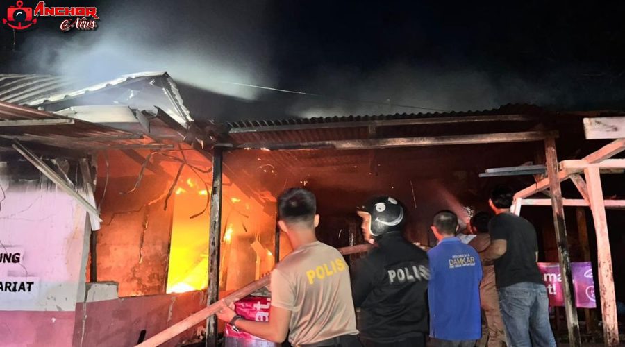 Tragedi Disdik Nias Selatan, 2 Ruangan Hangus Terbakar