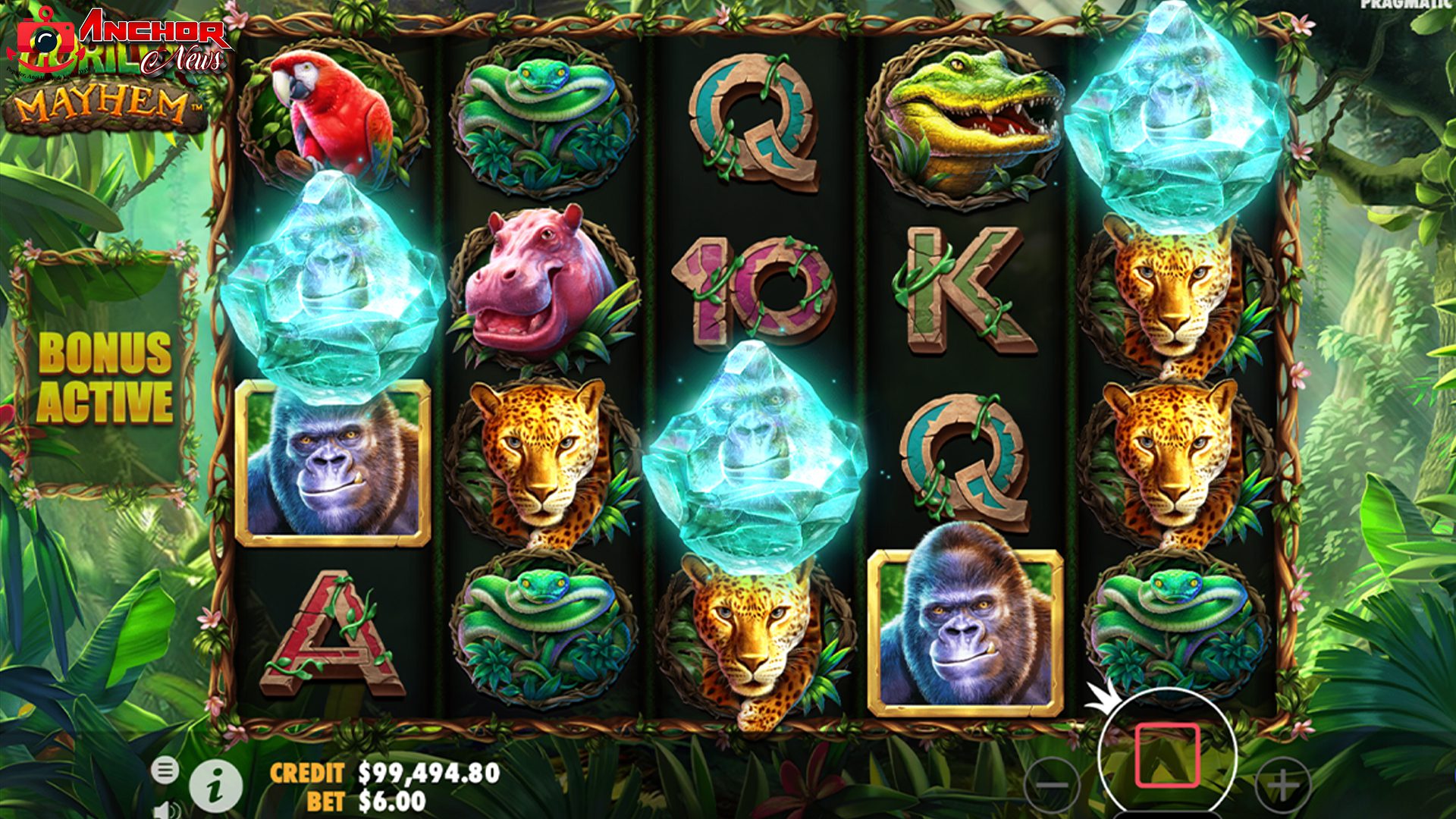 Penjelasan Ruby8000 Dalam Slot Gorilla Mayhem Secara Detail