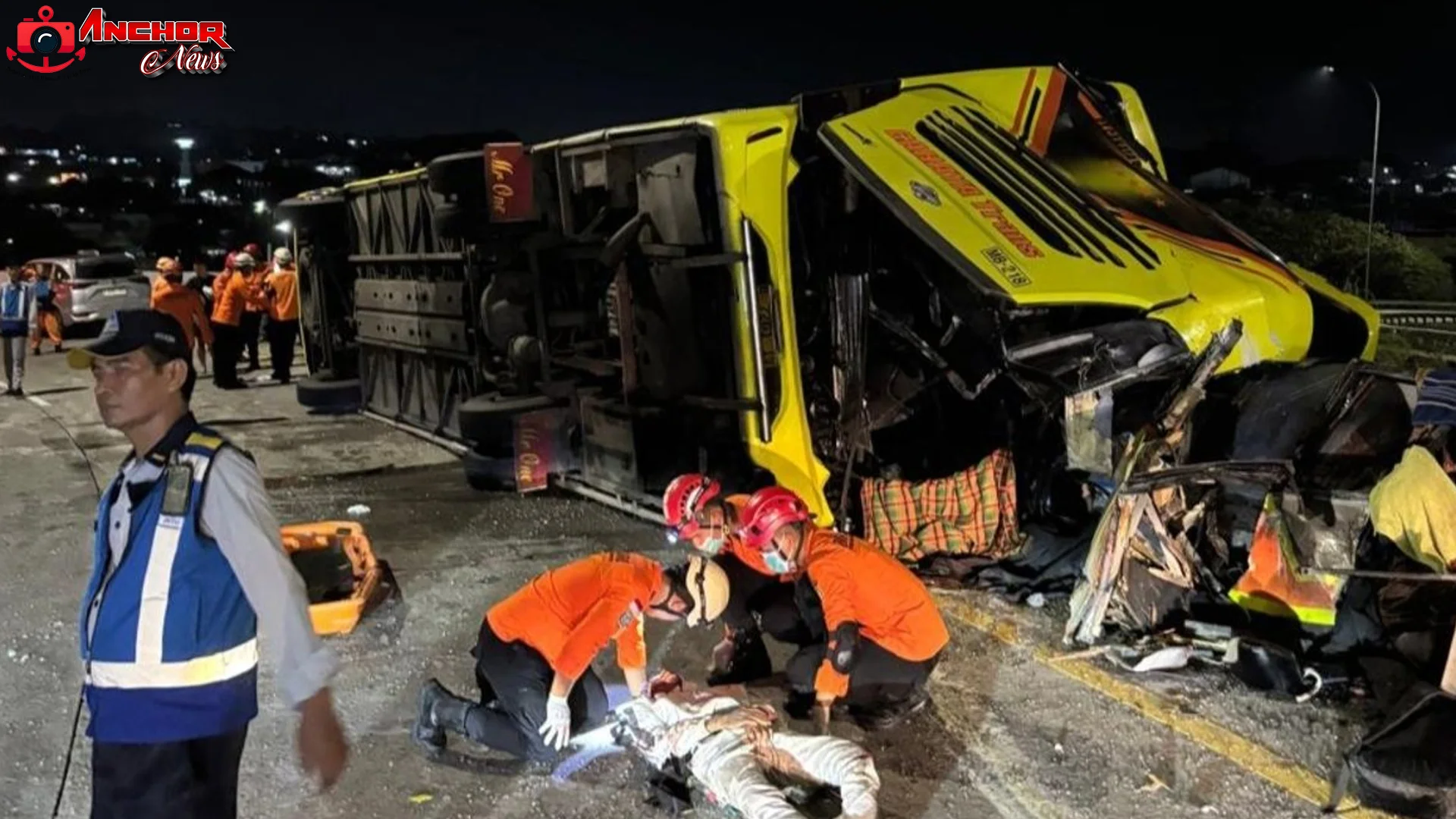 Kecelakaan Maut Bus PO Cahaya Trans di Semarang, 15 Nyawa Hilang Seketika