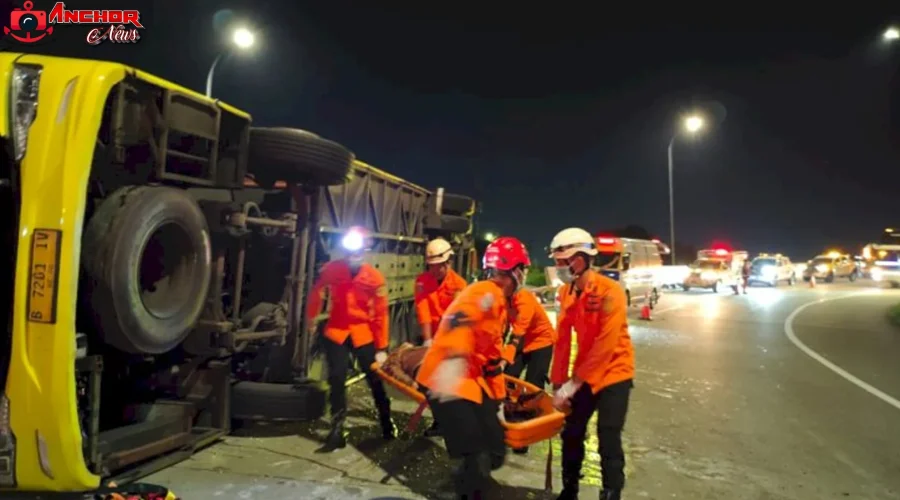 Kecelakaan Maut Bus PO Cahaya Trans di Semarang, 15 Nyawa Hilang Seketika