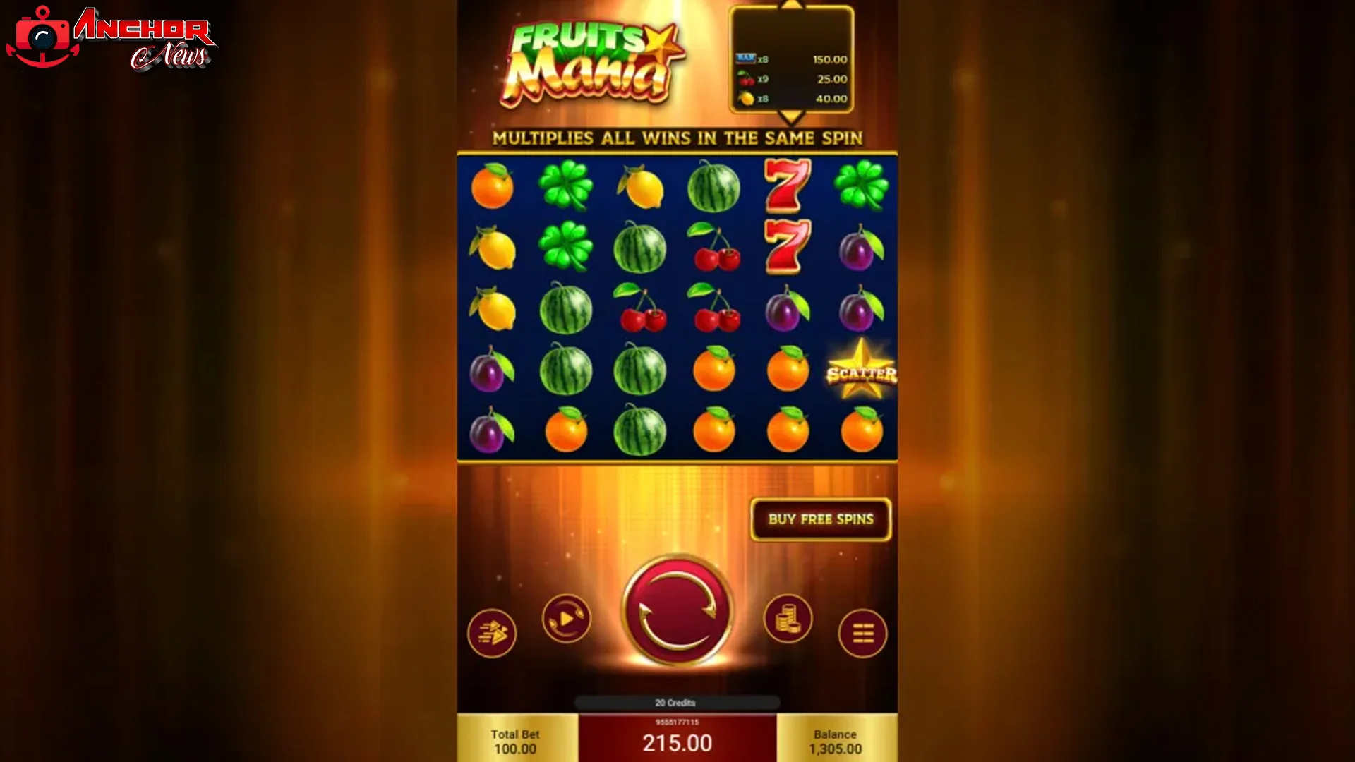 Ketangkep Buah Gacor di Fruits Mania, 5 Mode Dahsyat Dijajal