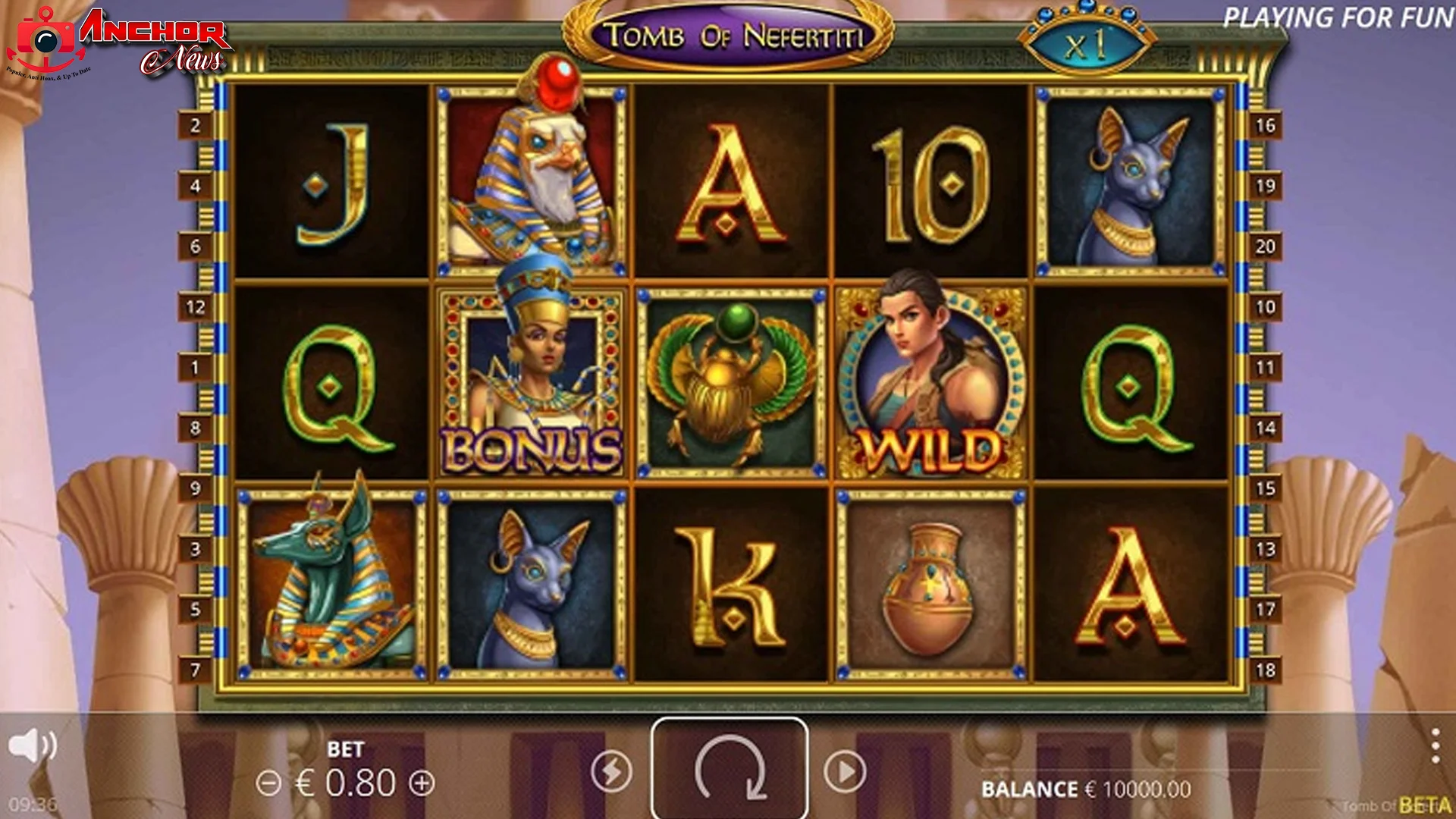 Kombinasi Magic dan Eksplorasi Tomb of Nefertiti 2026